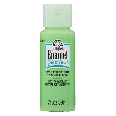 FolkArt ® Enamels™ - Classic Mint Green, 2 oz. - 11952