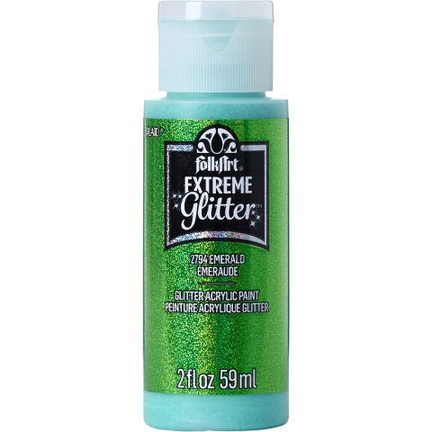 FA EXTREME GLITTER - EMERALD 2 OZ.