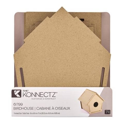 Plaid ® Konnectz™ - Birdhouse, 8" x 7-1/2" x 8" - 61799