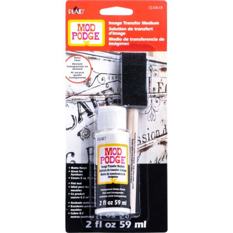 Mod Podge ® Image Transfer Medium Clear with Brush, 2 oz. - CS10618