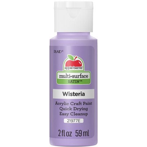 Apple Barrel ® Multi-Surface Satin Acrylic Paints - Wisteria, 2 oz. - 21977E