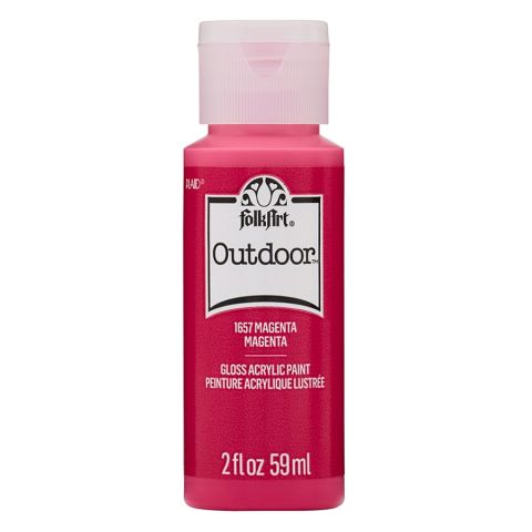 FolkArt ® Outdoor™ Acrylic Colors - Magenta, 2 oz. - 1657