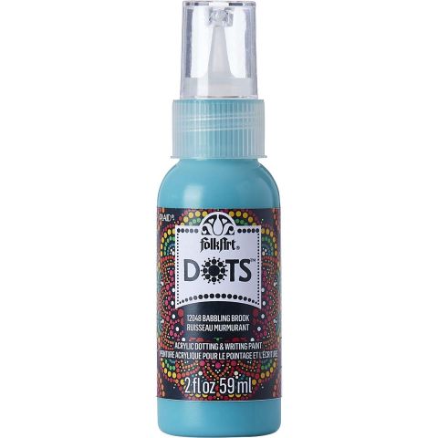 FolkArt® Dots™ Acrylic Paint - Babbling Brook, 2 oz. - 12048