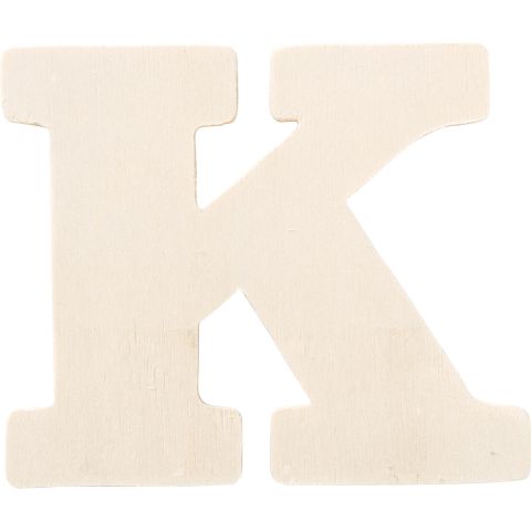 Plaid ® Painter's Palette™ Wood Letter - K. 4 inch - 23875