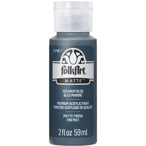 FolkArt ® Acrylic Colors - Navy Blue, 2 oz. - 403