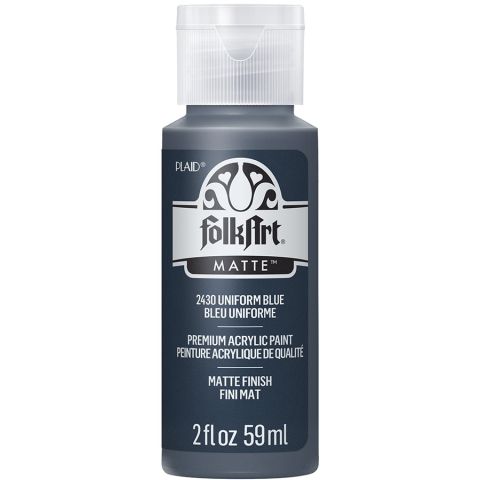 FolkArt ® Acrylic Colors - Uniform Blue, 2 oz. - 2430