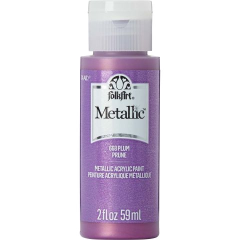 FolkArt ® Metallics - Plum, 2 oz. - 668