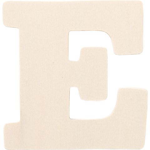 Plaid ® Painter's Palette™ Wood Letter - E. 4 inch - 23794