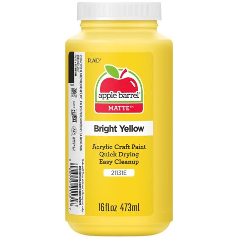 Apple Barrel ® Colors - Bright Yellow, 16 oz. - 21131