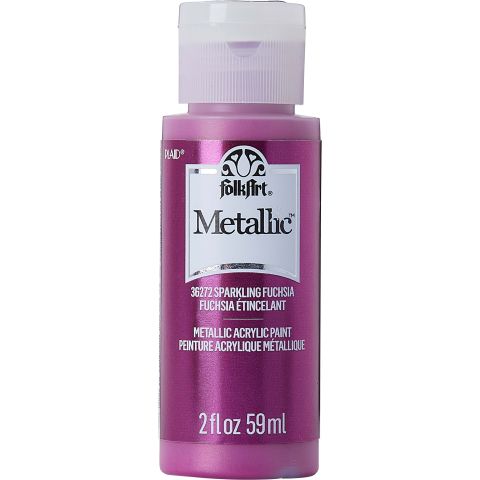 FolkArt ® Metallics - Sparkling Fuchsia, 2 oz. - 36272