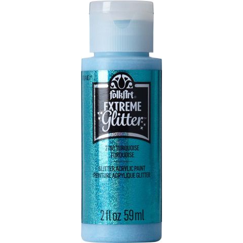 FolkArt ® Extreme Glitter™ - Turquoise, 2 oz. - 2790