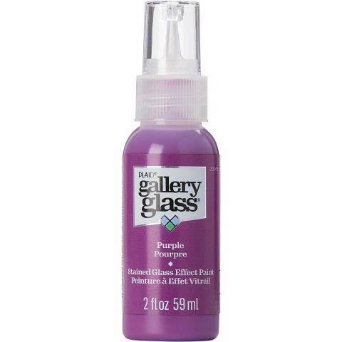 Gallery Glass ® Stained Glass Effect Paint - Purple, 2 oz. - 20043