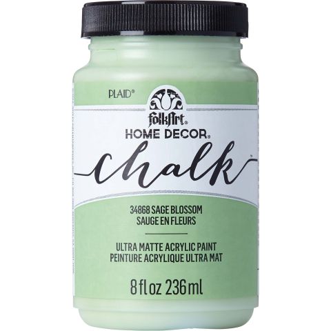 FolkArt Home Decor Chalk - Sage Blossom, 8 oz. - 34868