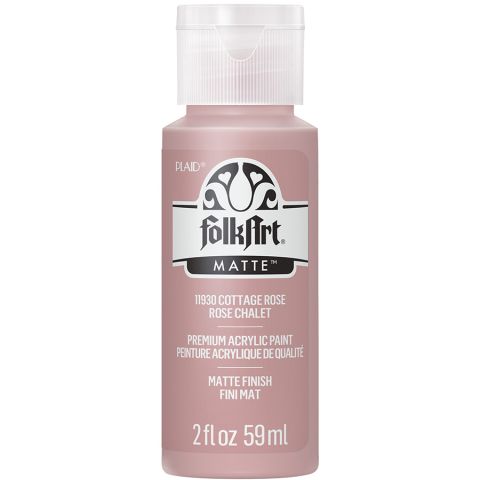 FolkArt ® Acrylic Colors - Cottage Rose, 2 oz. - 11930