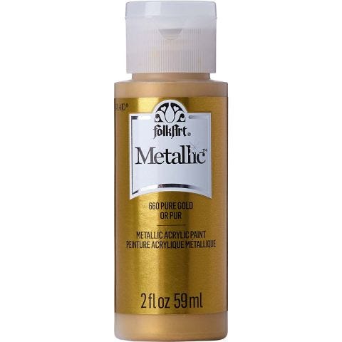 FolkArt ® Metallics - Pure Gold, 2 oz. - 660