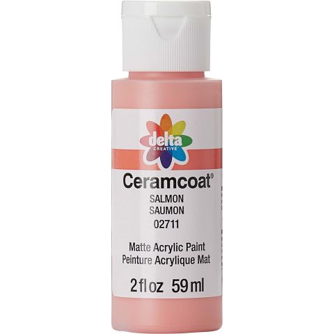 Delta Ceramcoat Acrylic Paint - Salmon, 2 oz. - 02711