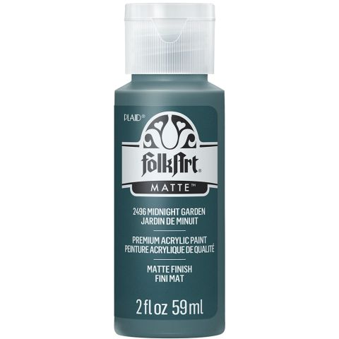 FolkArt ® Acrylic Colors - Midnight Garden, 2 oz. - 2496