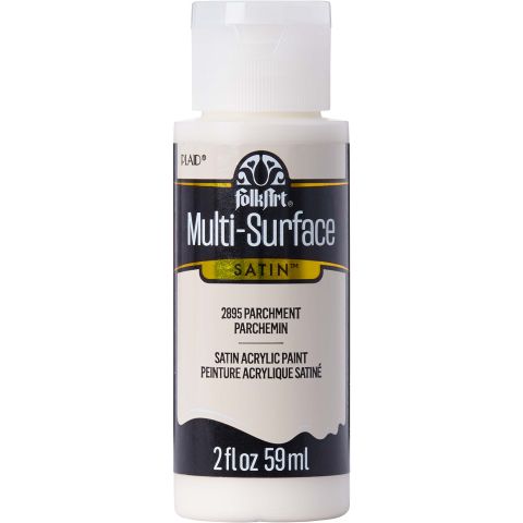 FolkArt ® Multi-Surface Satin Acrylic Paints - Parchment, 2 oz. - 2895