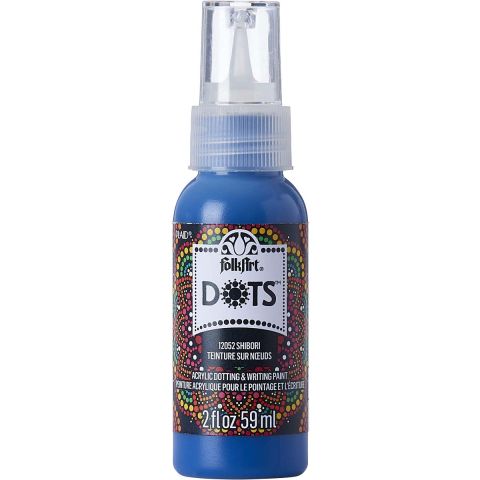 FolkArt® Dots™ Acrylic Paint - Shibori, 2 oz. - 12052