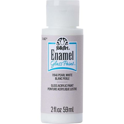 FolkArt ® Enamels™ - Pearl White, 2 oz. - 11946