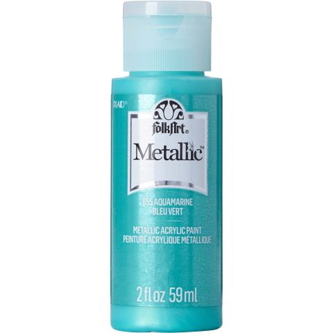 FolkArt ® Metallics - Aquamarine, 2 oz. - 655