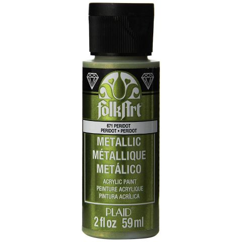 FolkArt ® Metallics - Peridot, 2 oz. - 671