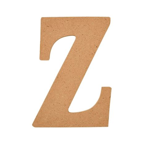 Plaid ® Wood Surfaces - 5 inch MDF Letter - Z - 63579