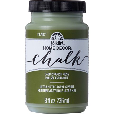 FolkArt Home Decor Chalk - Spanish Moss, 8 oz. - 34801