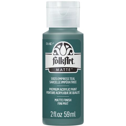 FolkArt ® Acrylic Colors - Empress Teal, 2 oz. - 51025