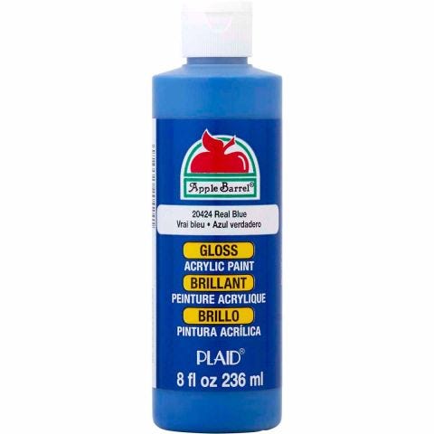 Apple Barrel ® Gloss™ - Real Blue, 8 oz. - 20424