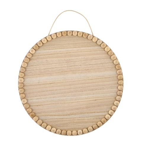 Plaid ® Wood Surfaces - Plaques - Circle with Beaded Edge, 15.625" - 48185