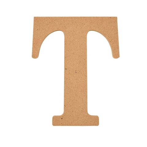 Plaid ® Wood Surfaces - 5 inch MDF Letter - T - 63573