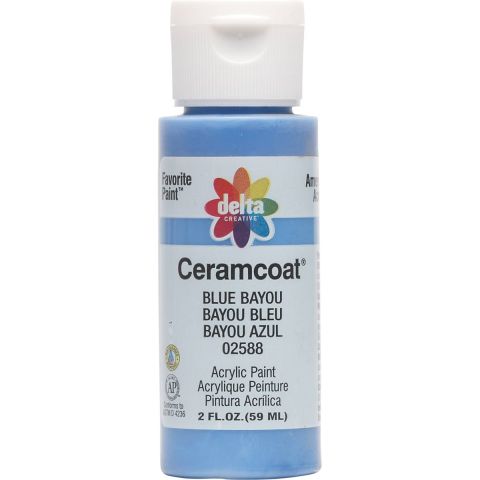 Delta Ceramcoat Acrylic Paint - Blue Bayou, 2 oz. - 025880202W