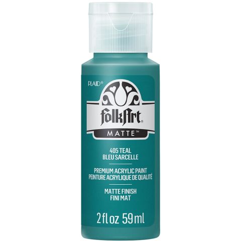 FolkArt ® Acrylic Colors - Teal, 2 oz. - 405