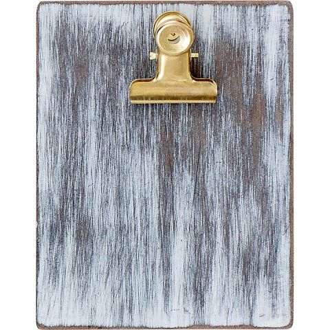 Plaid ® Surfaces - Mini Clipboard Frame - Barnwood - 44949