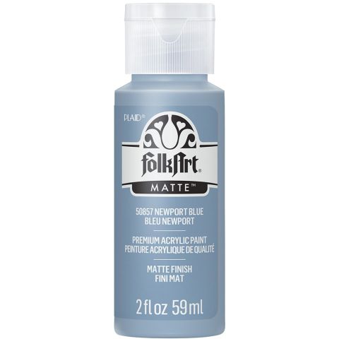 FolkArt ® Acrylic Colors - Newport Blue, 2 oz. - 50857