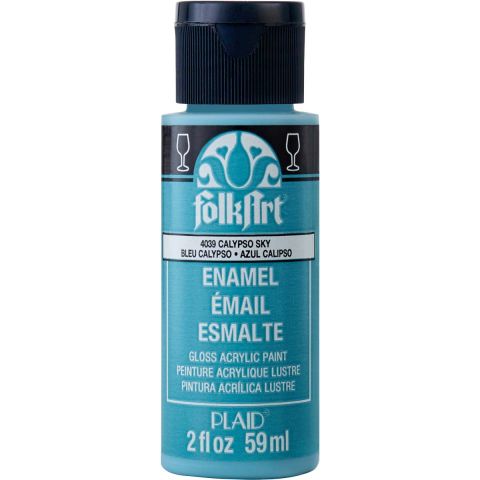 FolkArt ® Enamels™ - Calypso Sky, 2 oz. - 4039