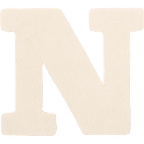 Plaid ® Painter's Palette™ Wood Letter - N. 4 inch - 23878