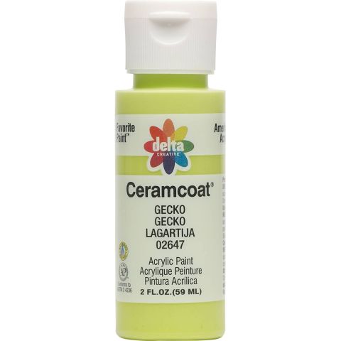 Delta Ceramcoat Acrylic Paint - Gecko, 2 oz. - 026470202W