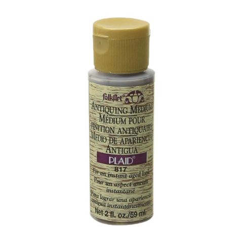 FolkArt ® Mediums - Antiquing Medium - Woodn' Bucket Brown, 2 oz. - 817