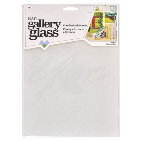 Gallery Glass ® Cuttable Plastic Craft Sheets 8x10, 5 pc. - 20075