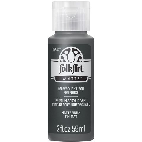 FolkArt ® Acrylic Colors - Wrought Iron, 2 oz. - 925