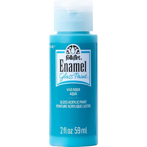 FolkArt ® Enamels™ - Aqua, 2 oz. - 4140