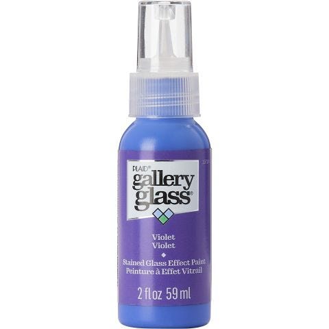 Gallery Glass ® Stained Glass Effect Paint - Violet, 2 oz. - 19714