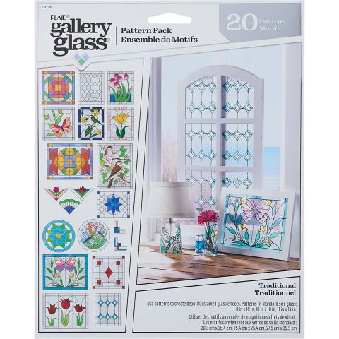 Gallery Glass ® Pattern Packs - Traditional - 19735