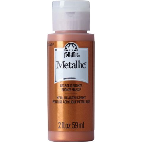 FolkArt ® Metallics - Solid Bronze, 2 oz. - 663