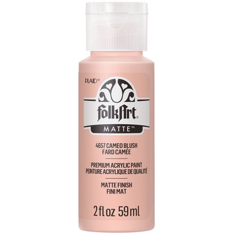 FolkArt ® Acrylic Colors - Cameo Blush, 2 oz. - 4657