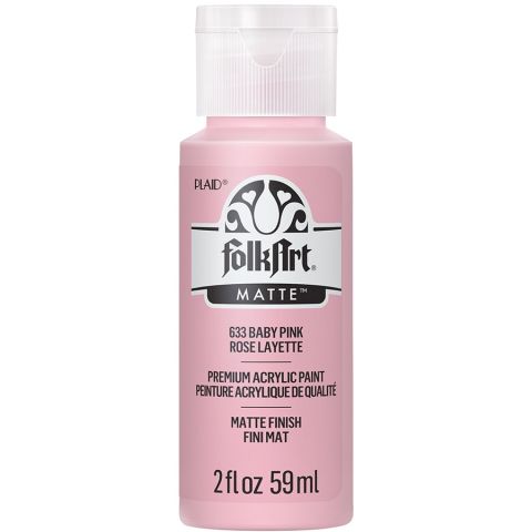 FolkArt ® Acrylic Colors - Baby Pink, 2 oz. - 633