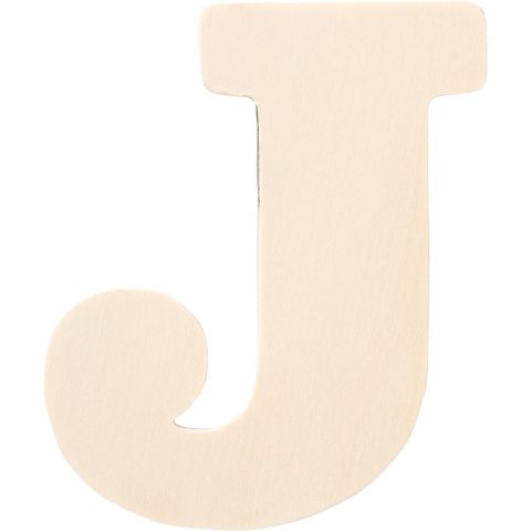 Plaid ® Painter's Palette™ Wood Letter - J. 4 inch - 23799