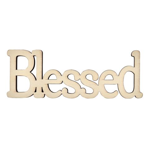 Plaid ® Wood Surfaces - 7” Blessed - 90170